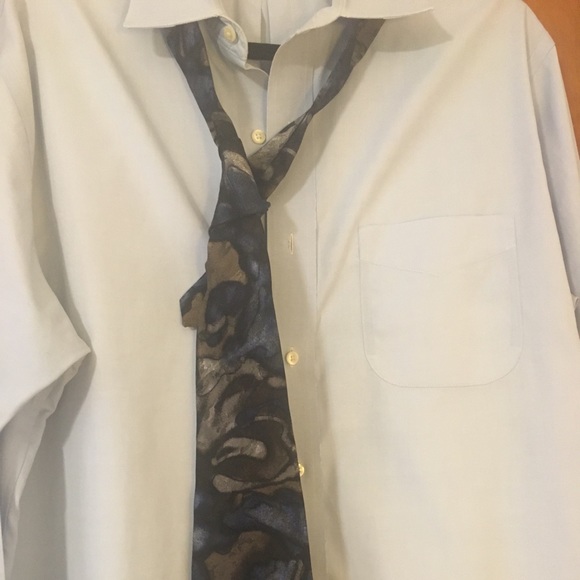 Van-Heusen” Blue Tie - Picture 4 of 4